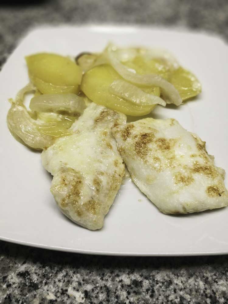 merluza gratinada